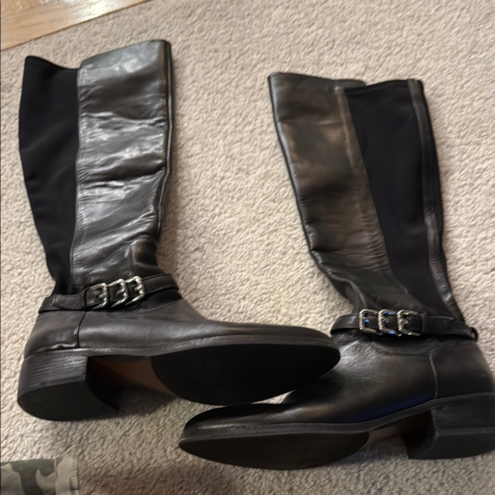 Donald Pliner  Leather Knee-High Boots
